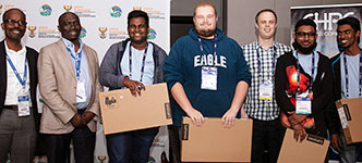 Winners of the Student Cyber-Security Challenge.
